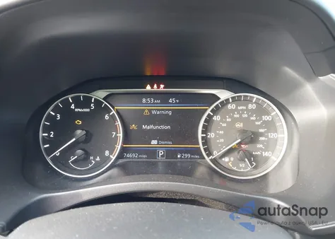 2019 Nissan Altima 2.5 Sr from USA, damaged, VIN 1N4BL4CV7KN321799